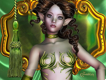 Fairy Elf, elf, abstract, fantasy HD wallpaper