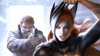 Batwoman Caught, batwoman, superheroes, artwork, artist, digital-art, deviantart HD wallpaper