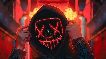 Mask Anonymus Smoke, anonymus, mask, artist HD wallpaper