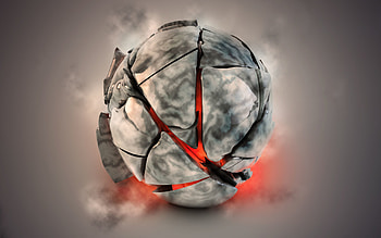 Abstract, Smoke, Shine, Brilliance, Layers, Color, Ball HD wallpaper