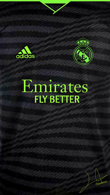 Real Madrid 3rd kit, background HD phone wallpaper