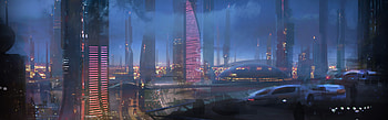 Building, Sci Fi HD wallpaper