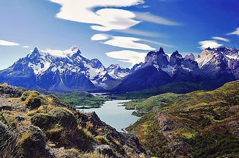 Torres del Paine, Chile HD wallpaper