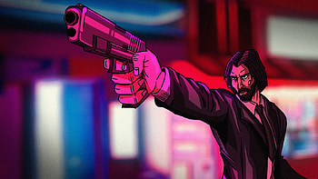 John Wick Heroic Presence, keanu-reeves, john-wick, movies, artwork, digital-art HD wallpaper