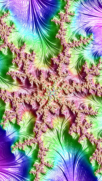 Fractal Art Trippy Psychedelic Background for Smart, colors, psychedelic, trippy, Abstract, fractal HD phone wallpaper