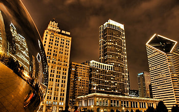 Cities, Sky, Building, Skyscrapers, Evening HD wallpaper