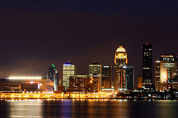 Louisville skyline, Fort Knox, Travel tips, Kentucky HD wallpaper