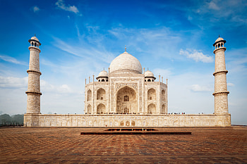 Taj mahal, wondersoftheworld, tajmahal, 7wonders, india, indian HD wallpaper