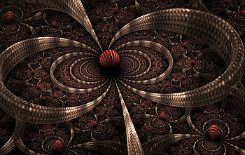 Abstract, Circles, Lines, Balls HD wallpaper