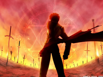 Emiya Shirou, emiya, unlimited blade works, fate stay night, shirou HD wallpaper