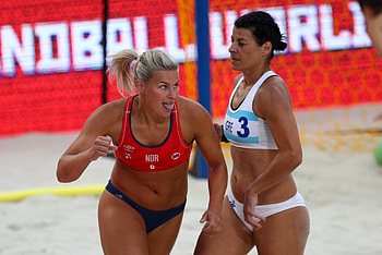Greece vs Norway, Beach Handball HD wallpaper