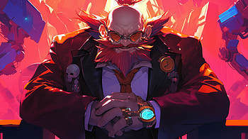 Dr. Robotnik | Epic Villain Background, Doctor Eggman, character design, Villain, Digital Art, fantasy HD wallpaper