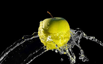 Water, Food, Apple, Jet HD wallpaper