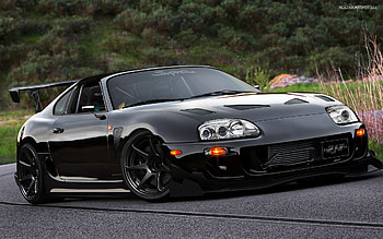 Toyota Supra Background HD wallpaper