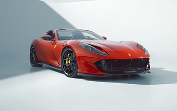 Ferrari 812 Superfast, front view, exterior, red sports coupe, red 812 Superfast, Italian sports cars, Ferrari HD wallpaper