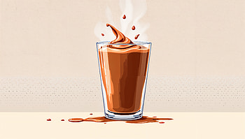 Chocolate Milk Delight, chocolate milk, hot chocolate, drink, glass, splash HD wallpaper