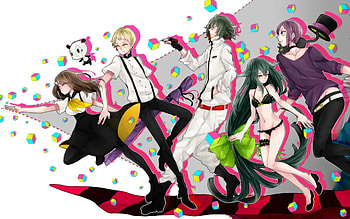 Gatchaman Crowds, Anime series, Vibrant , Unique characters HD wallpaper