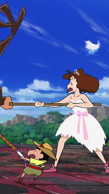 Shinchan Family, Shinchan Mom HD phone wallpaper