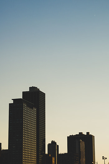 Cities, Architecture, Twilight, City, Building, Dusk, Chicago HD phone wallpaper