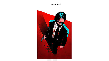 The John Wick , john-wick, movies, artwork, artist, artstation HD wallpaper