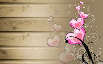 Hearts, Love, Valentine's Day HD wallpaper