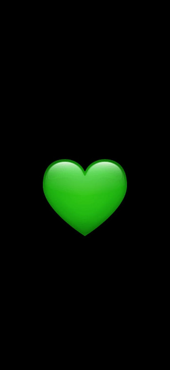 Cuore verde, love, pattern HD phone wallpaper