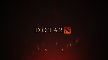 Dota 2 Game Logo, dota, dota-2, games, logo, art HD wallpaper