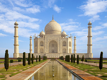 Taj Mahal , Wonders of the world, Iconic , Incredible architecture HD wallpaper