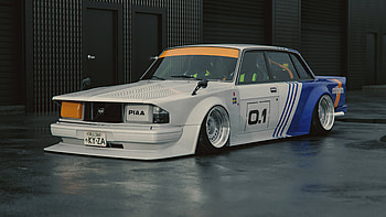Volvo 240 Front, volvo, cars, artstation HD wallpaper