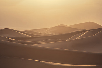Sun Over The Sand Dunes, sand, dunes, nature HD wallpaper
