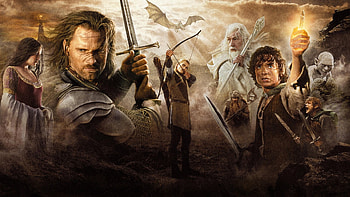 Lord of the Rings, Return of the King, Background HD wallpaper