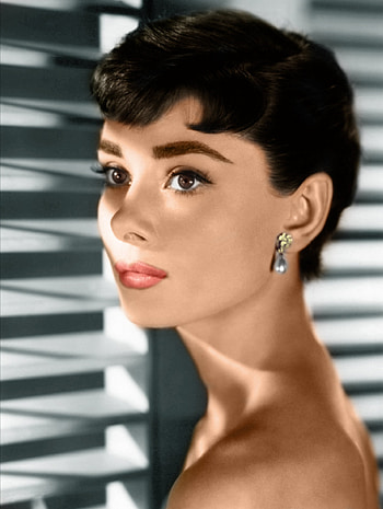 Audrey Hepburn Atomik , Pop art style, Vibrant colors, Unique design HD phone wallpaper