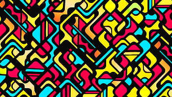 Nath Abstract Colorful 1, abstract, artist, artwork, digital-art, 1, 1, deviantart HD wallpaper