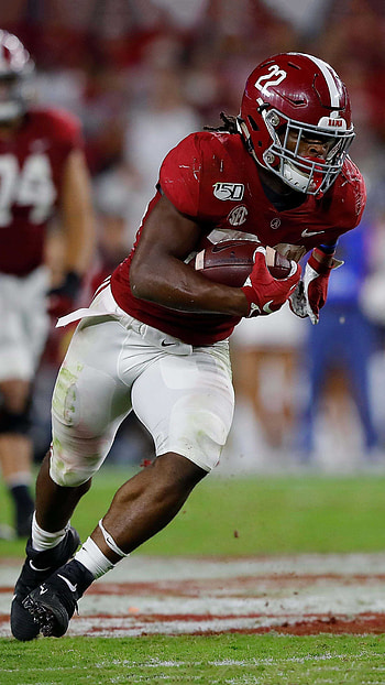 Najee Harris , Alabama football, Alabama travels, sports HD phone wallpaper