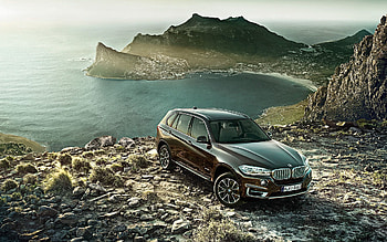 Auto, Mountains, Bmw, Cars, Side View, Bmw X5, New, Novelty HD wallpaper