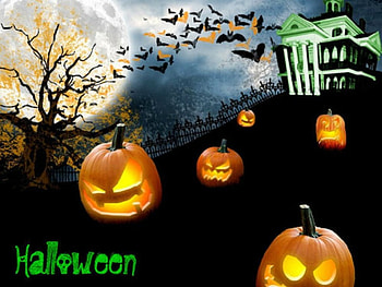 Halloween, abstract, fantasy HD wallpaper