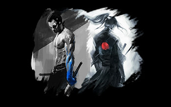 Samurai, Fantasy HD wallpaper