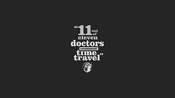 Doctor Who Quote HD wallpaper