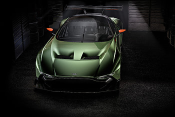 Front, supercar, Aston Martin Vulcan, 2018 HD wallpaper