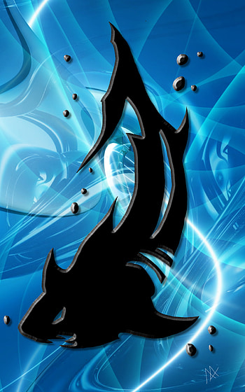 SHARK, Tribal HD phone wallpaper