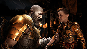 God Of War 4 Kratos And Atreus, kratos, god-of-war-4, god-of-war, games, ps-games HD wallpaper