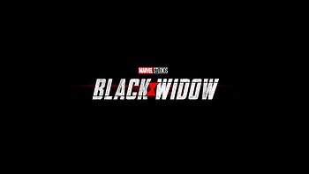 Black Widow, Logo, Movie HD wallpaper