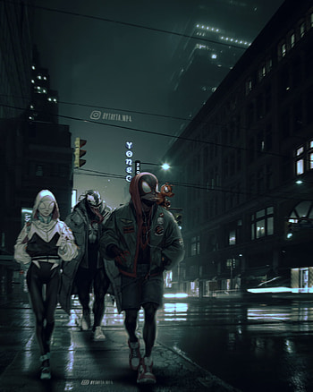 Spiderman, Venon, MilesMorales, Gwen, Marvel HD phone wallpaper