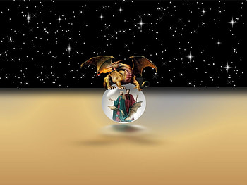 PROTECTOR, night, black, dragon, people HD wallpaper