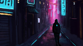 Midnight City , alone, deviantart, artist, artwork, digital-art HD wallpaper