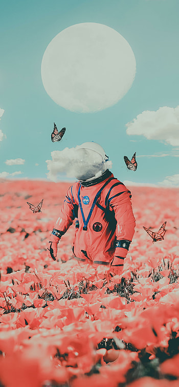 Lack of Oxygen, Sci Fi, astronaut HD phone wallpaper