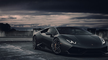 Lamborghini, black, car, wheel HD wallpaper