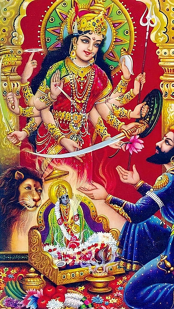 Thulja Bhavani, shivaji HD phone wallpaper