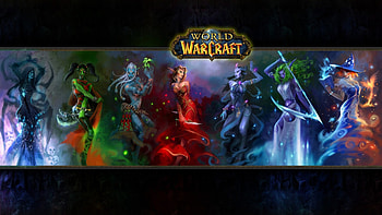 World of Warcraft, mage, magic, blood elf, warcraft, draenei, characters, shaman, races HD wallpaper