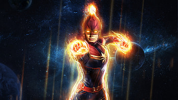 Marvel Ms. Marvel, Ultra HD wallpaper